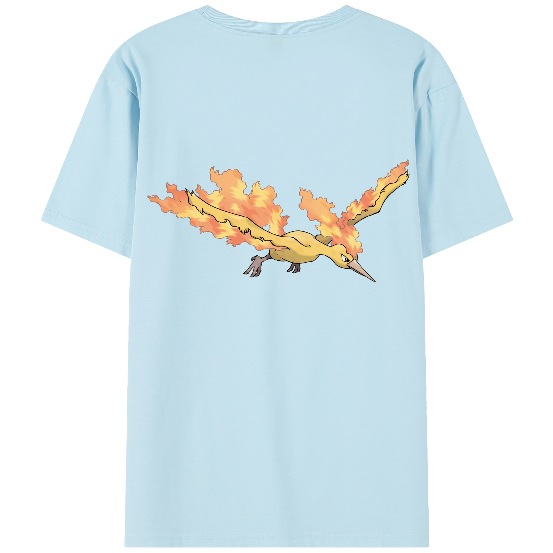 （画像用） ポケットモンスター Pokémon 綿100％半袖Tシャツ（背面プリント）